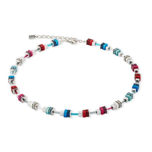 CDL MODERN FUTURE BLUE-RED NECKLACE