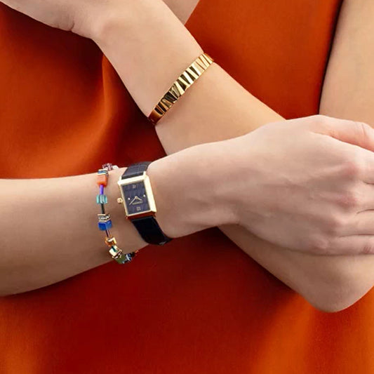 Coeur De Lion GeoCUBE Iconic Precious Multicolour Motion Bracelet 4905/30-1559