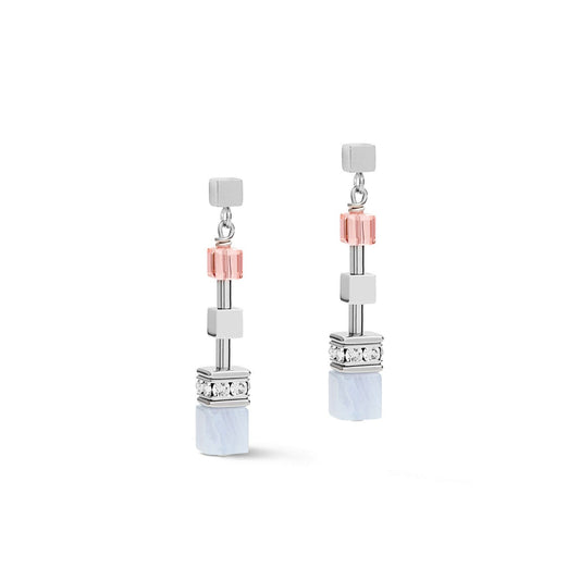 Coeur De Lion Multi Pastel-Silver Earrings