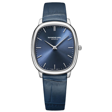 Raymond Weil Midsize Toccata Blue Dial Heritage Quartz Watch 5280-STC-50001