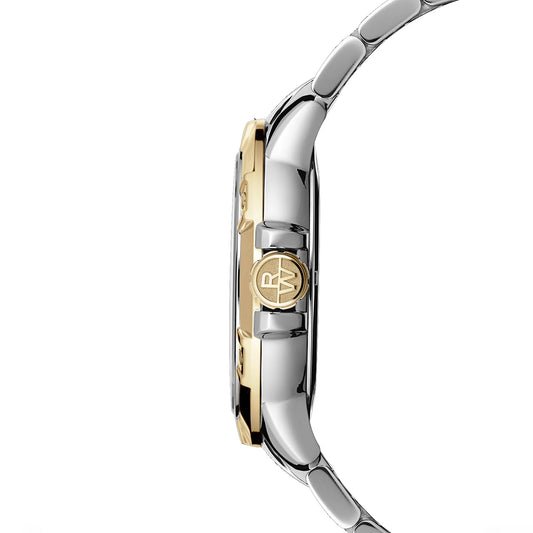 Raymond Weil Gents Tango Two-Tone White Dial Quartz Watch 8160-STP-00308