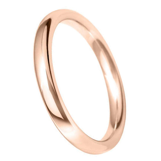 18ct Rose Gold Classic 2.5mm Wedding Ring