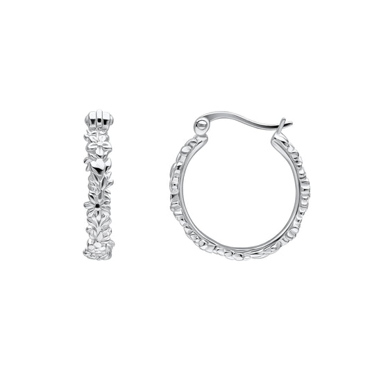 Laura Ashley Naunton Folly Hoop Earrings E6610