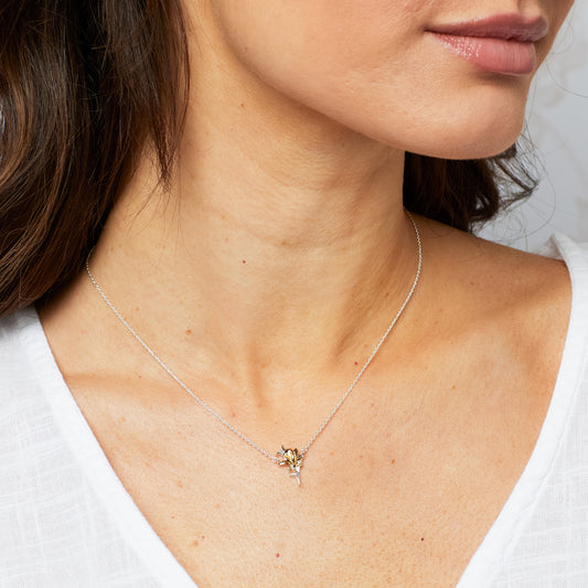 Laura Ashley Heritage Daffodil Necklace N4666