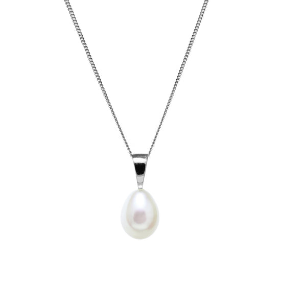 SIL WHITE 7.5-8MM CULTURED PEARL PENDANT