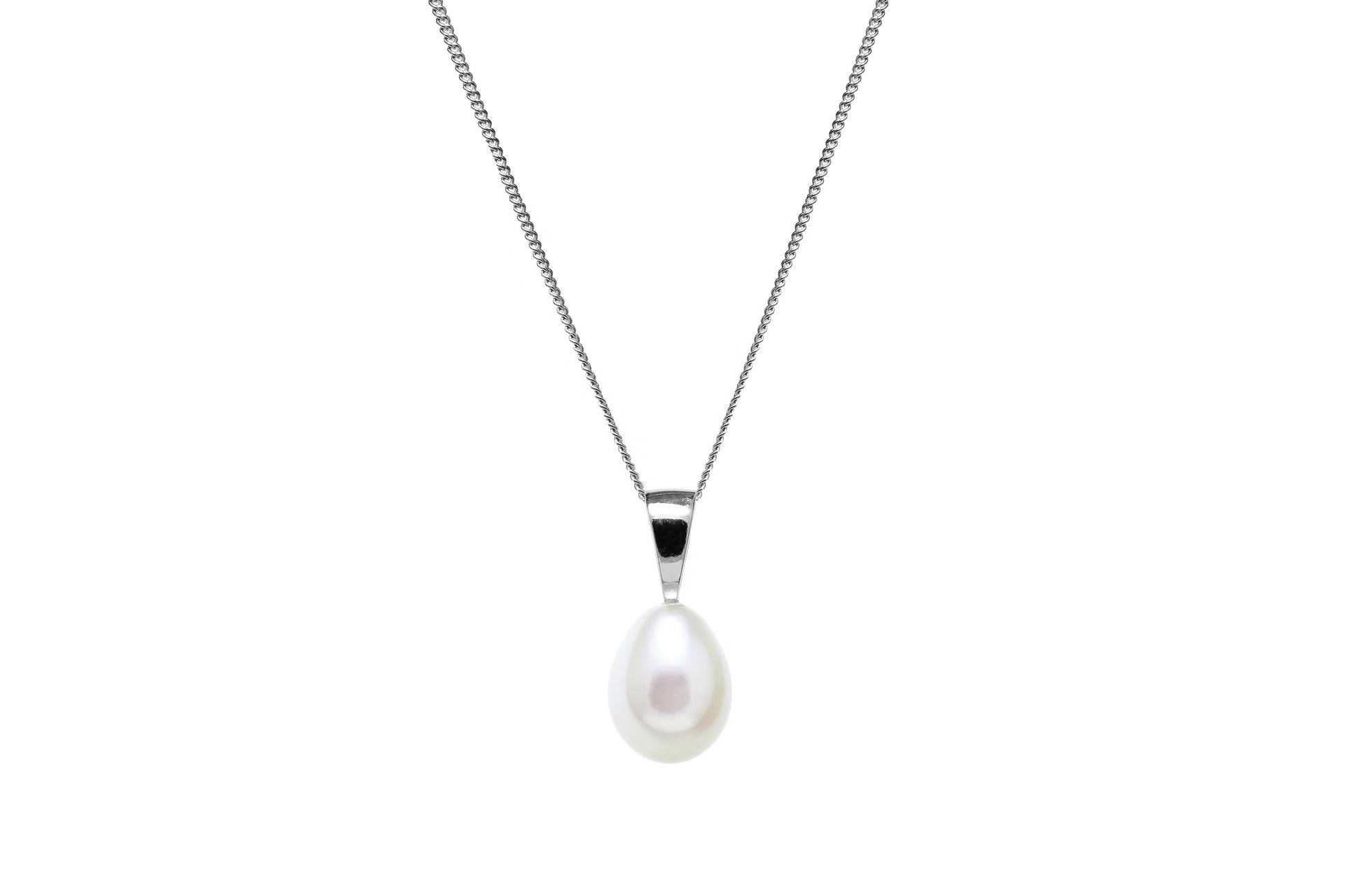 SIL WHITE 7.5-8MM CULTURED PEARL PENDANT