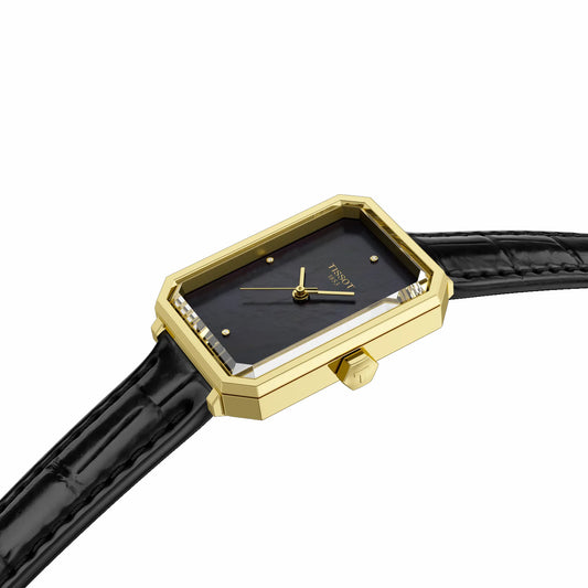 Tissot Ladies SRV 30mm Black Diamond Dial Quartz Watch T1601103612600