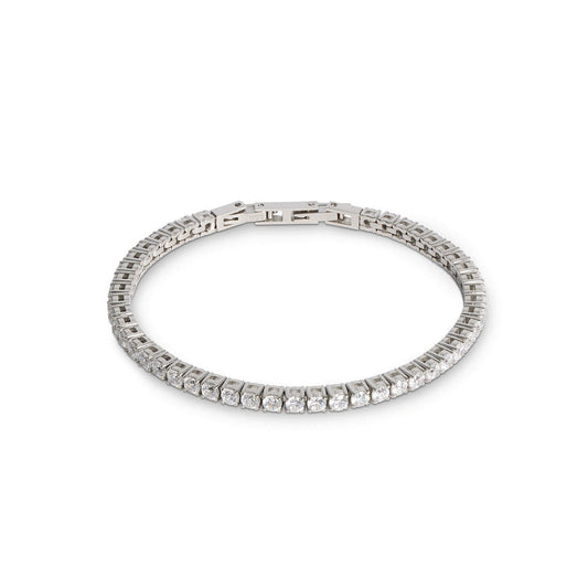 Coeur De Lion Tennis Bracelet Silver-Crystal