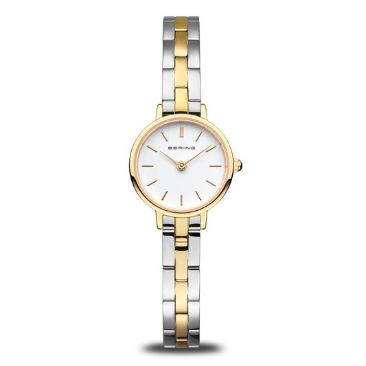 Bering Ladies Classic Small Two-Tone Quartz Watch 11022-714