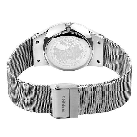 Bering Gents Grey Dial Day/Date Quartz Watch 11938-007DD