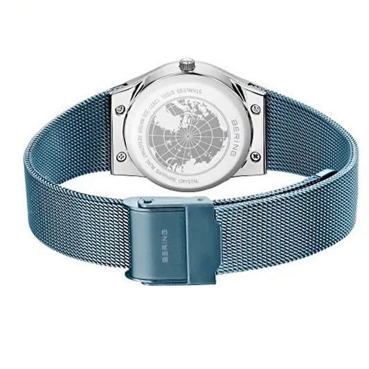 Bering Ladies Slim Classic Blue Quartz Watch 12927-308
