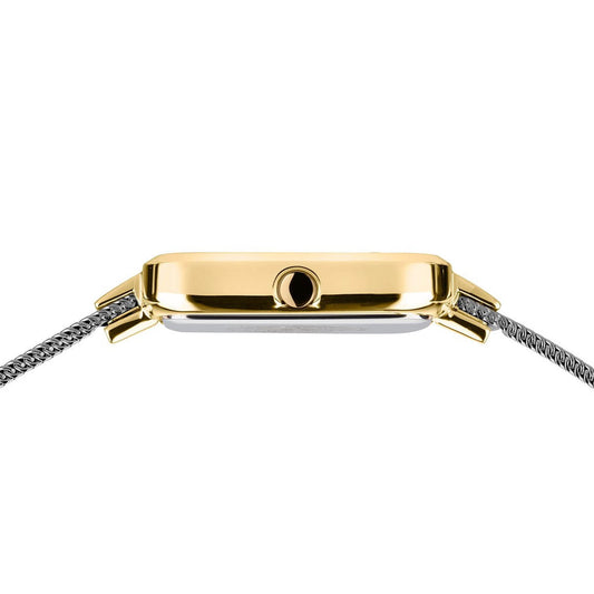 Bering Ladies Classic Polished/Brushed Silver Gold Tone Watch 14520-010