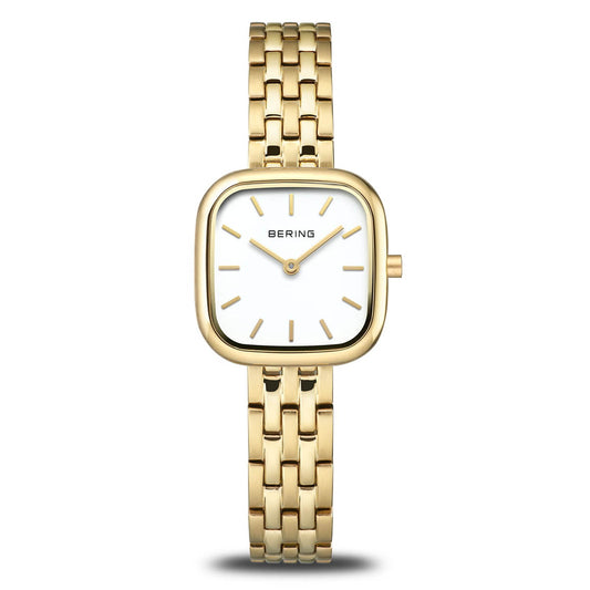 Bering Ladies Classic Gold Tone Quartz Watch 17926-734