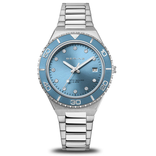 Bering Ladies Artic Blue Dial Sailing Watch 18936-705