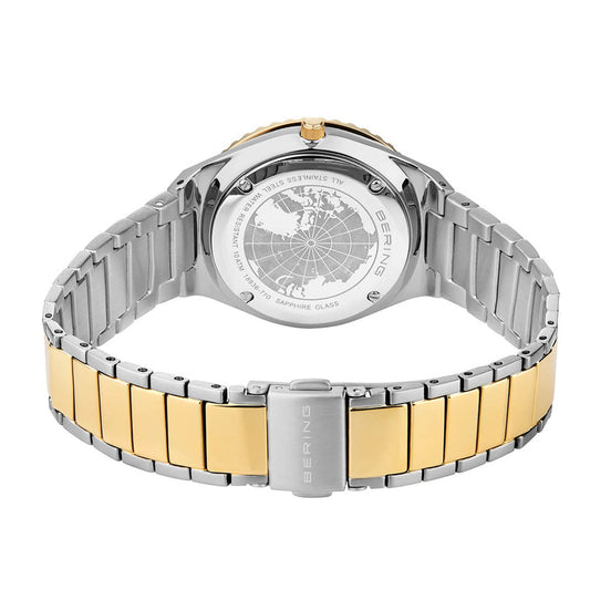 Bering Ladies Classic Two-Tone Quartz 100m Waterproof Watch 18936-710