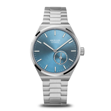 Bering Ladies Artic Blue Dial Automatoc Watch 19435-Charity