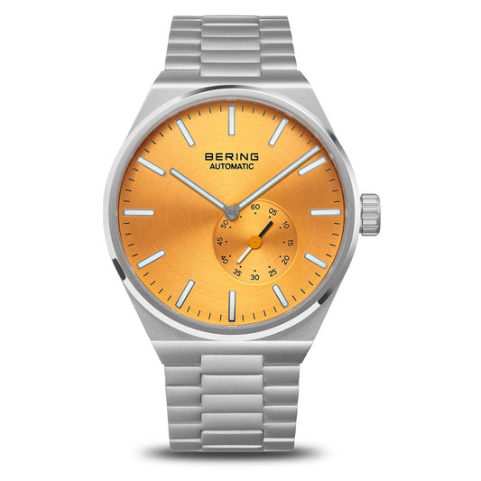 Bering Gents Yellow Dial Automatic Watch 19441-701