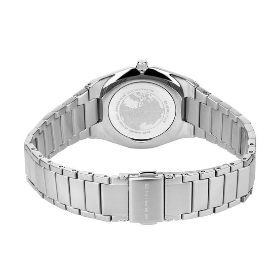 Bering Ladies Classic Blue Dial Quartz Watch 19632-707