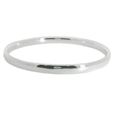 Sterling Silver Court Style Solid Plain 4.8mm Bangle