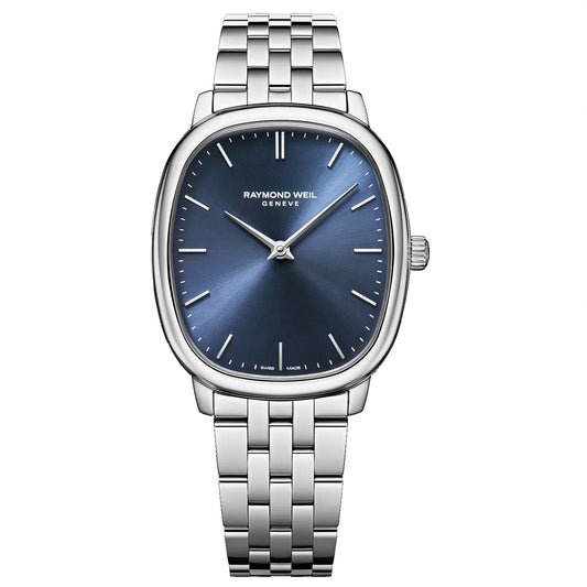 Raymond Weil Midsize Toccata Blue Dial Heritage Quartz Watch 2280-ST-50001