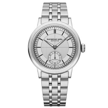 Raymond Weil Gents Millesime Silver Dial Automatic Watch 2930-STC-65001