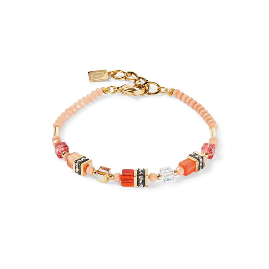 CDL MINI CUBES ORANGE BRACELET