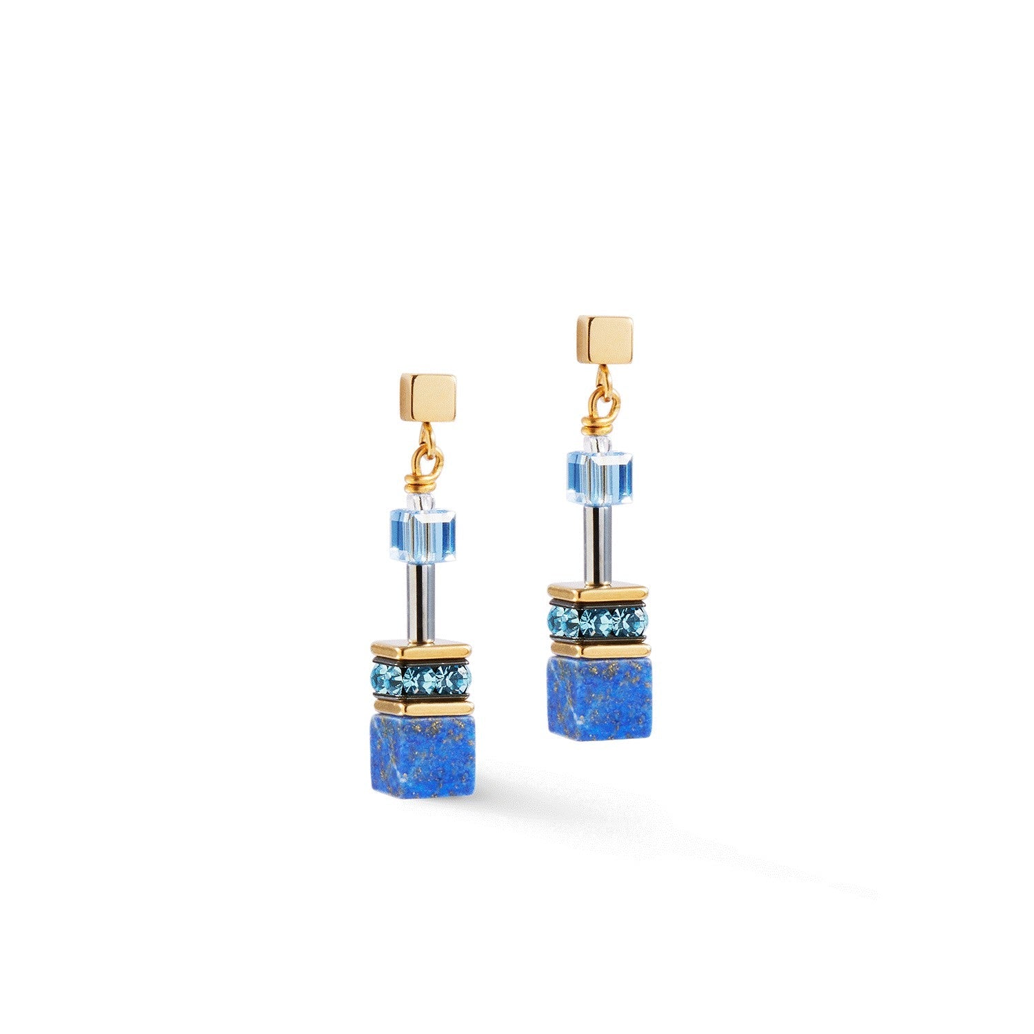 CDL ICONIC PRECIOUS BLUE EARRING