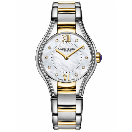 Raymond Weil Ladies Noemia Mother Of Pearl & Diamond Dial Quartz Watch 5124-SPS-00985