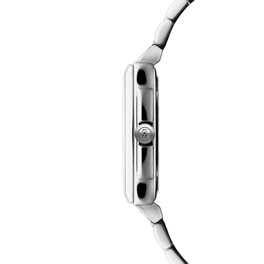 Raymond Weil Ladies Toccata Rectangle White Dial Quartz Watch 5925-ST-00300