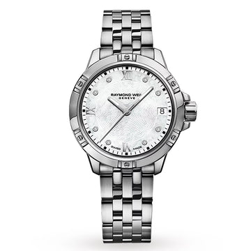 Raymond Weil Ladies Tango Classic Diamond Dial Watch 5960-ST-00995