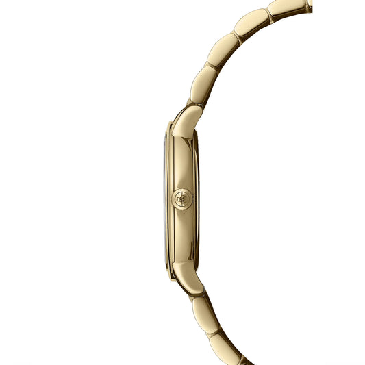 Raymond Weil Ladies Toccata Gold Tone White Dial Quartz Watch 5985-P-00359