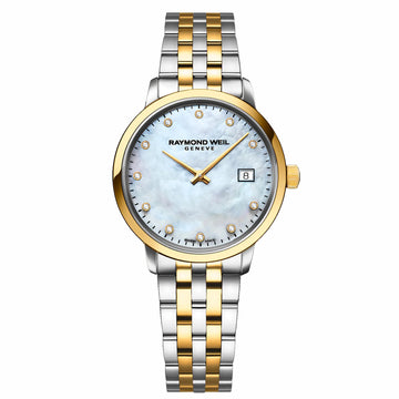 Raymond Weil Ladies Toccata Classic Two-Tone Quartz Watch 5985-STP-97081