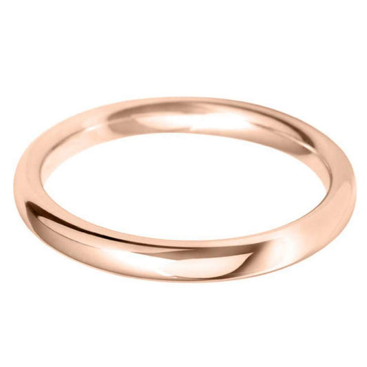 18ct Rose Gold Classic 2.5Mm Wedding Ring