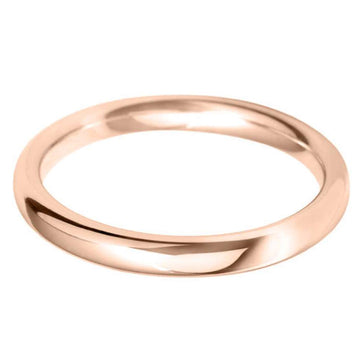 18ct Rose Gold Classic 2.5mm Wedding Ring