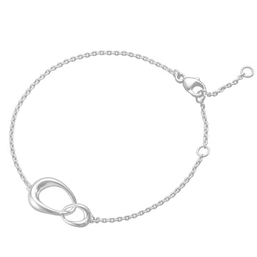 GEORG JENSEN SILVER OFFSPRING BRACELET 10012370