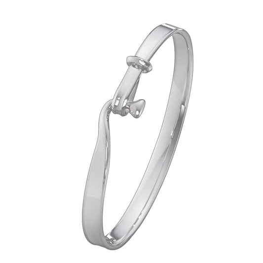 GEORG JENSEN SILVER TORUN BANGLE MEDIUM 20000525000M