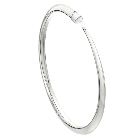 SHAUN LEANE SILVER SABRE SLIM BANGLE SA038.SSNABZM