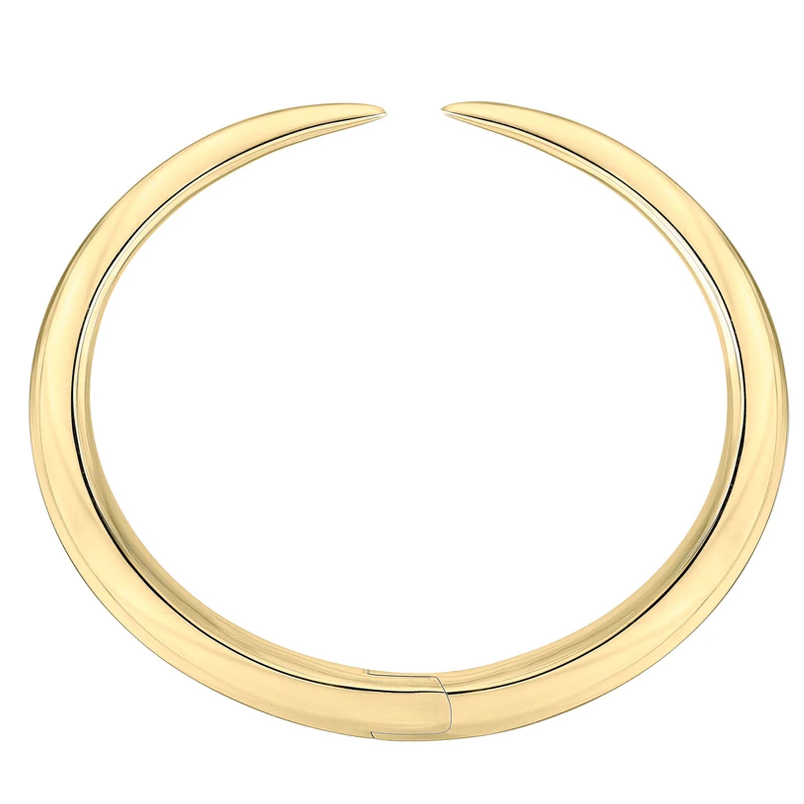 SHAUN LEANE YELLOW GOLD VERMEIL SABRE DECO CUFF BANGLE SA086.YVNABZM