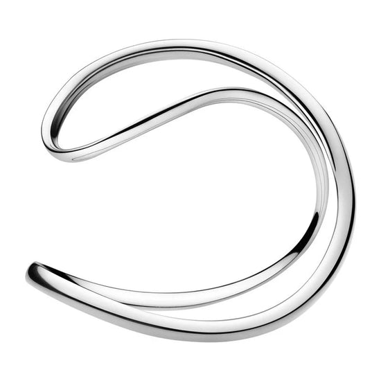 GEORG JENSEN SILVER INFINITY BANGLE MEDIUM 20000537000M