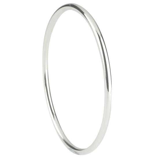 SIL ROUND BANGLE 19g