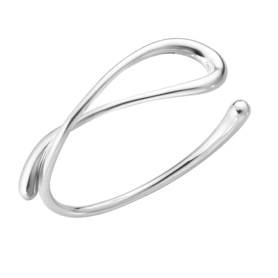 GEORG JENSEN SIL MERCY TWIST BANGLE MEDIUM 20001405000M