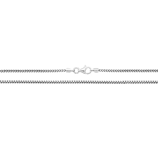 SIL/RHOD V-CUT FRANCO 16IN CHAIN