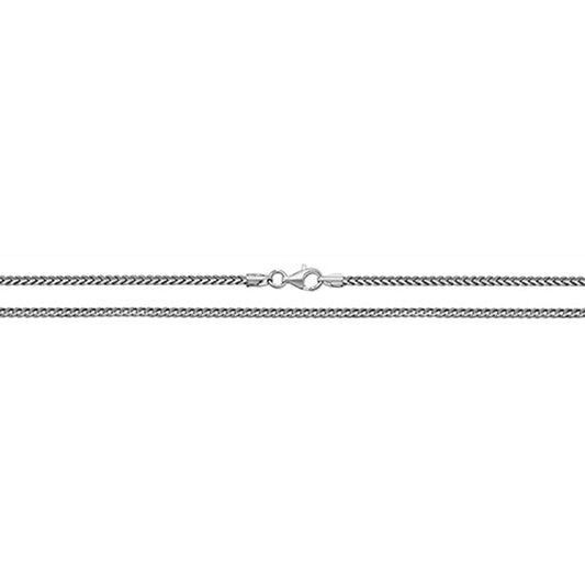 SIL/RHOD V-CUT FRANCO 16IN CHAIN