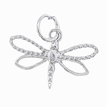 SIL DRAGONFLY CHARM