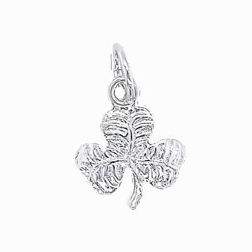 SIL SHAMROCK CHARM