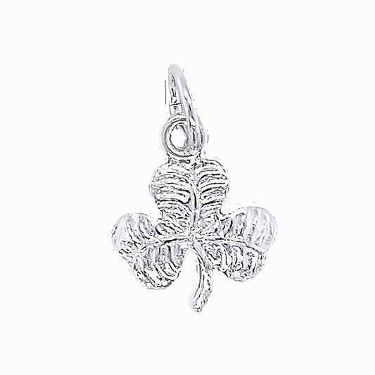 SIL SHAMROCK CHARM