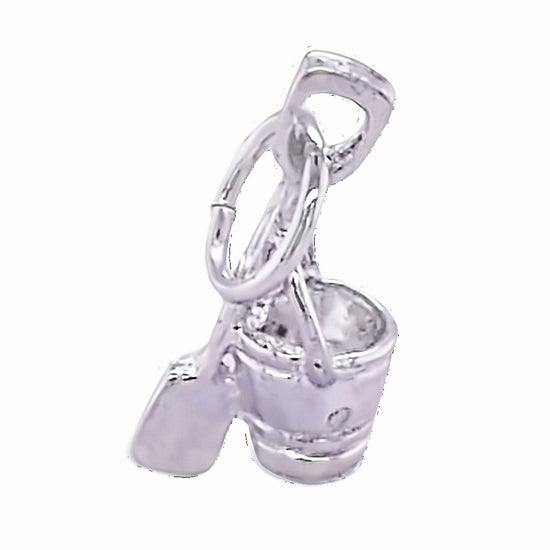 SIL BUCKET & SPADE CHARM