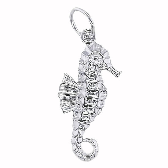 SIL SEAHORSE CHARM