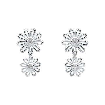 Laura Ashley Thorncliff Daisy Drop Earrings E6605C