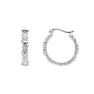 Laura Ashley Naunton Folly Hoop Earrings E6610